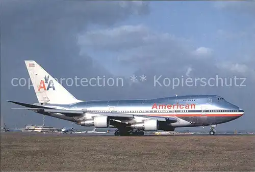 Flugzeuge Zivil American Airlines Boeing 747SP 31 N602AA c n 21963 441 Kat. Airplanes Avions
