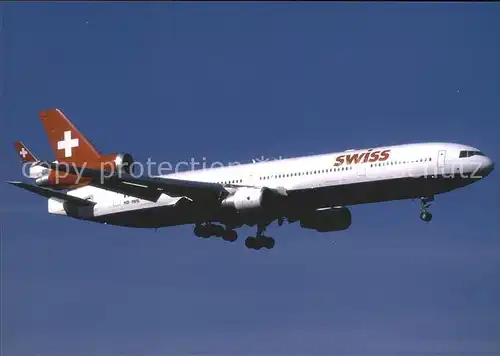 Swissair MD 11 HB IWB Cn 459 Kat. Flug