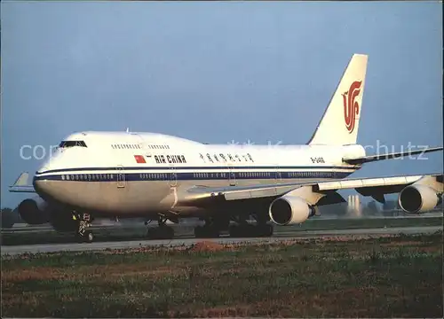 Flugzeuge Zivil Air China Boeing 747  Kat. Airplanes Avions