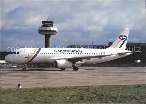 Flugzeuge Zivil Constellation Airbus A320 212 OO COF c n 0542  Kat. Airplanes Avions