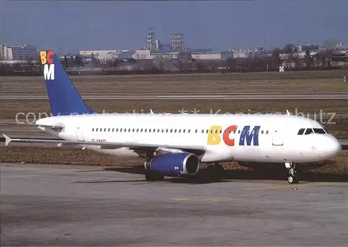 Flugzeuge Zivil BCM Airlines Airbus A320 231 EC GKM c n 280 Kat. Airplanes Avions