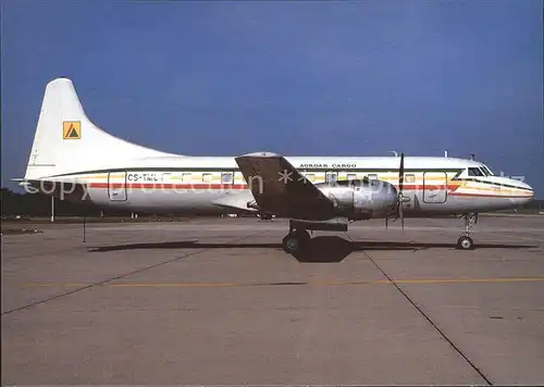 Flugzeuge Zivil Agroar Cargo Convair 440 CS TML c n 484 Kat. Airplanes Avions