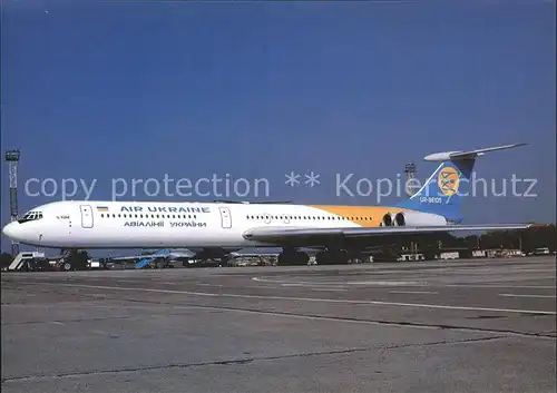 Flugzeuge Zivil Air Ukraine Ilyushin 62M UR 86135 c n 1748445 Kat. Airplanes Avions