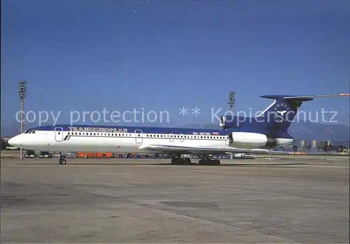 Flugzeuge Zivil Transeuropean Tupolev 154M RA 85799 c n 983  Kat. Airplanes Avions