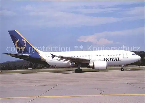 Flugzeuge Zivil Royal Aviation A310 304 C GRYD c n 435 Kat. Airplanes Avions