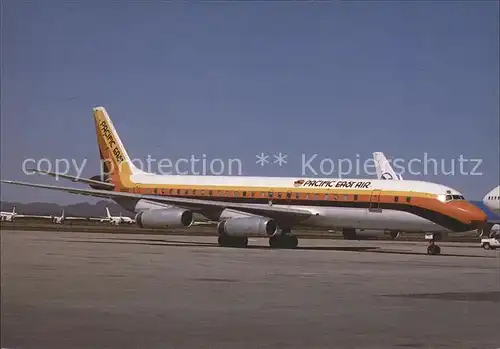 Flugzeuge Zivil Pacific East Air Douglas DC 8 62H N39307 c n 45910 Kat. Airplanes Avions