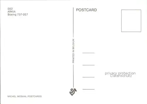 Flugzeuge Zivil Arkia Boeing 737 2E7 Kat. Airplanes Avions