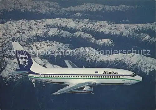 Flugzeuge Zivil Alaska Airlines Boeing 737 290C  Kat. Airplanes Avions