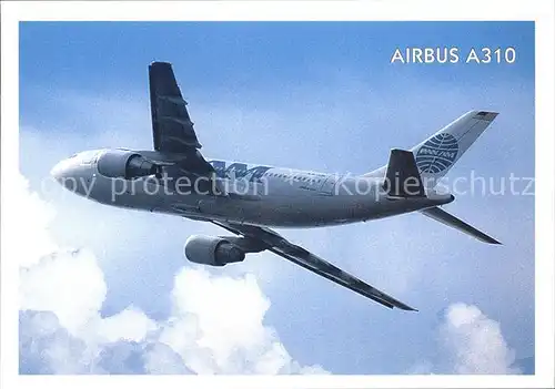 Flugzeuge Zivil Pan Am Airbus A310 Kat. Airplanes Avions
