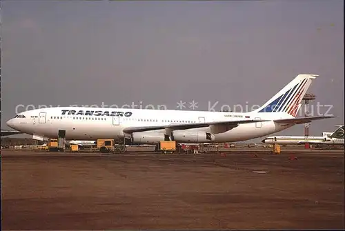 Flugzeuge Zivil Transaero Ilyushin 86 CCCP 86123 c n 51483210091 Kat. Airplanes Avions