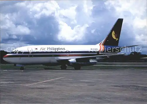 Flugzeuge Zivil Air Philippines B 737 244 RP C3010 cn 21447 508  Kat. Airplanes Avions