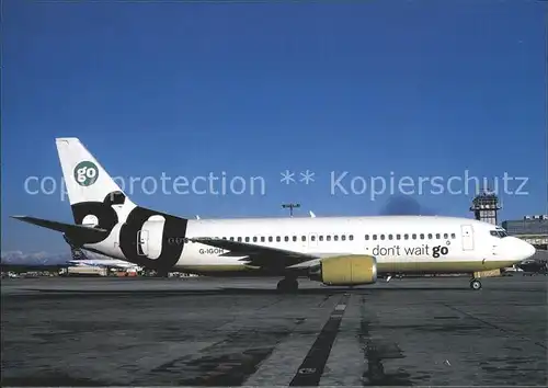 Flugzeuge Zivil Go Don t wait Go Boeing 737 300 G IGOH  Kat. Airplanes Avions