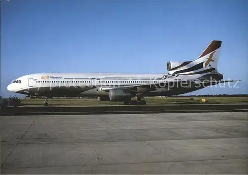 Flugzeuge Zivil Merpati Kompuchea colours Lockheed L 1011 Tristar HS LTA Kat. Airplanes Avions