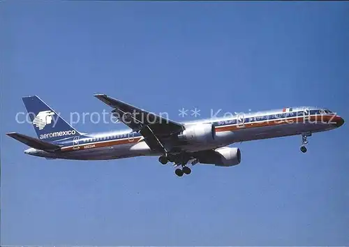 Flugzeuge Zivil Aeromexico B 757 2Q8 N803AM c n 26268 Kat. Airplanes Avions