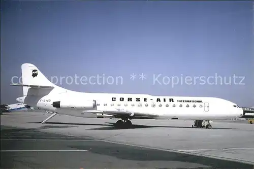 Flugzeuge Zivil Corse Air Caravelle VIN F BYCD C N 67  Kat. Airplanes Avions