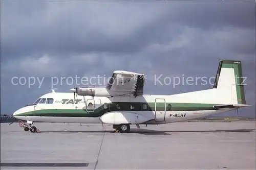 Flugzeuge Zivil TAT Nord 262 B F BLHV C N 7 Kat. Airplanes Avions