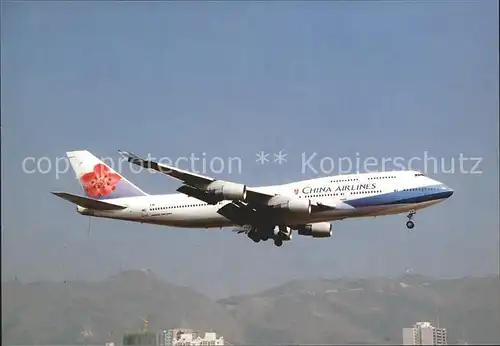 Flugzeuge Zivil China Airlines Boeing 747 400 B 164 Kat. Airplanes Avions