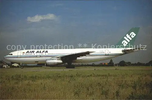 Flugzeuge Zivil Air Alfa Airbus A300B4 103 TC ALN  Kat. Airplanes Avions