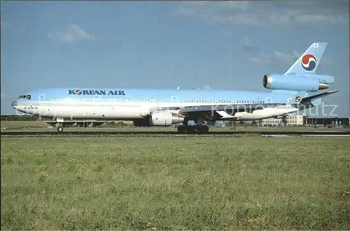 Flugzeuge Zivil Korean Air McDonnell Douglas MD11 HL7375 Kat. Airplanes Avions