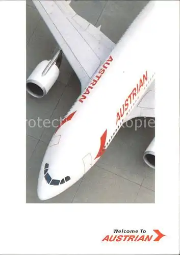 Flugzeuge Zivil Austrian Airlines Airbus A 310 324 Kat. Airplanes Avions