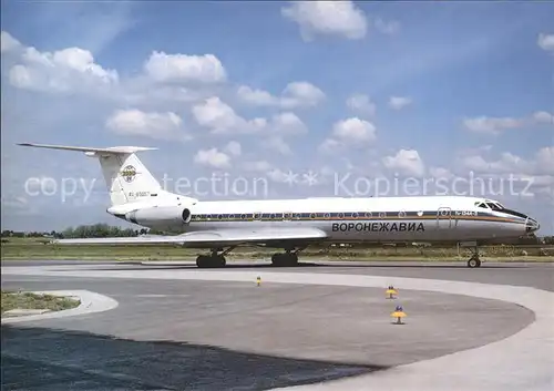 Flugzeuge Zivil Voronezhavia TU 134A RA 65057  Kat. Airplanes Avions