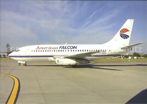 Flugzeuge Zivil American Falcon Boeing 737 2P6 21358 LV WGX  Kat. Airplanes Avions