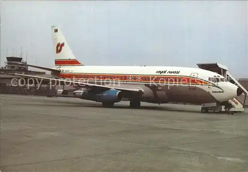 Flugzeuge Zivil Royal Swazi Boeing 737 244 3D ADA cn sn  Kat. Airplanes Avions