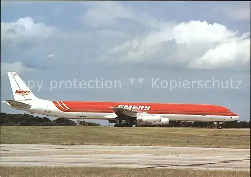 Flugzeuge Zivil Emery Worldwide McDonnell Douglas DC 8 63CF N865F  Kat. Airplanes Avions