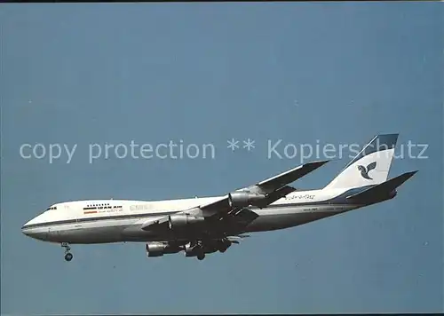 Flugzeuge Zivil Iran Air Cargo Boeing 747 2J9F  Kat. Airplanes Avions