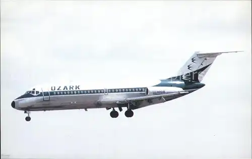 Flugzeuge Zivil Ozark DC 9  Kat. Airplanes Avions
