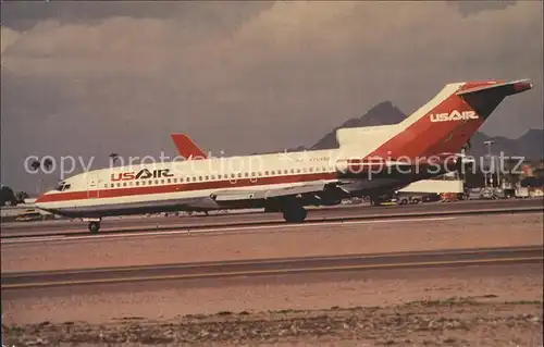 Flugzeuge Zivil USAir B 727 100 Kat. Airplanes Avions