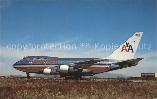 Flugzeuge Zivil American Airlines Boeing 747SP 31 N602AA C N 21963 Kat. Airplanes Avions