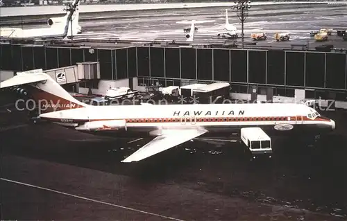 Flugzeuge Zivil Hawaiian Allegheny DC 9 30  Kat. Airplanes Avions