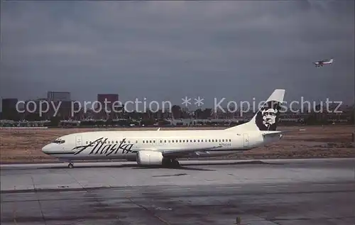 Flugzeuge Zivil Alaska Airlines Boeing 737 4Q8 N755AS MSN 25096 Kat. Airplanes Avions