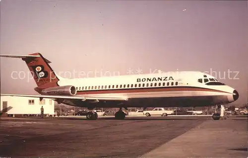 Flugzeuge Zivil Bonanza Airlines DC 9 15  Kat. Airplanes Avions