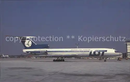 Flugzeuge Zivil LOT Tupolev Tu 154B2 CCCP 85455 Kat. Airplanes Avions