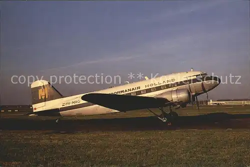 Flugzeuge Zivil Moormanair Holland Douglas DC 3 PH MAG  Kat. Airplanes Avions