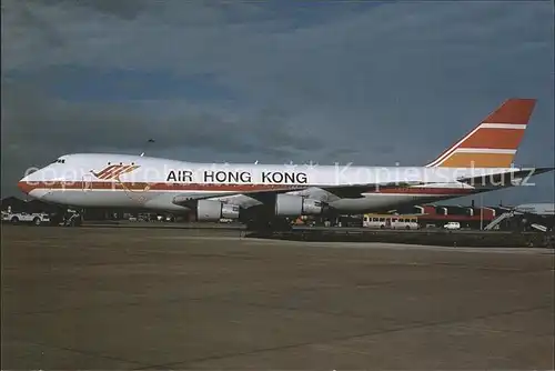 Flugzeuge Zivil Air Hong Kong B747 100F VR HKN C N 19897 Kat. Airplanes Avions