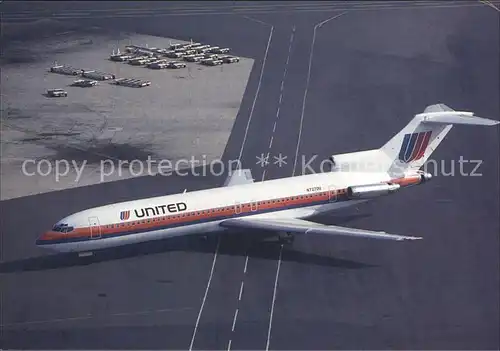 Flugzeuge Zivil United Airlines Boeing 727 222 Advanced N727OU c n 21417 Kat. Airplanes Avions