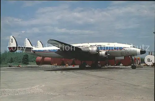 Flugzeuge Zivil Conifair Aviation Lockheed C121B C GXKO  Kat. Airplanes Avions