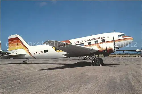Flugzeuge Zivil Aero California Douglas DC3C XA JIE  Kat. Airplanes Avions