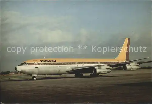 Flugzeuge Zivil Transair B707 351C C GTAI C N 19434 Kat. Airplanes Avions