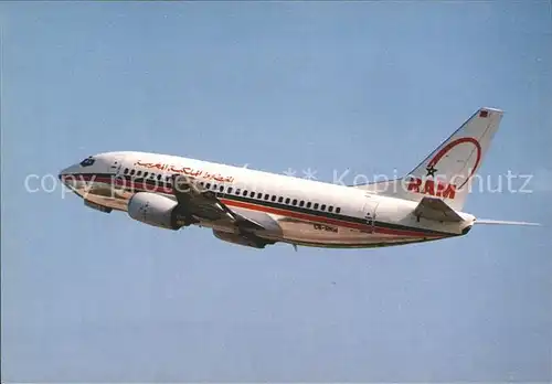 Flugzeuge Zivil RAM Boeing 737 5B6 CN RMW  Kat. Airplanes Avions