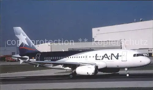 Flugzeuge Zivil Lan Airlines Airbus A 319 132 D AVXC CC CPF c n 2527 Kat. Airplanes Avions