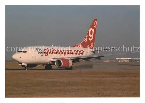 Flugzeuge Zivil Flyglobespan Boeing 737 683 G CDKD cn 28302 243 Kat. Airplanes Avions