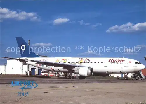 Flugzeuge Zivil Fly Air Airbus A300B2K 3C Airport Brno  Kat. Airplanes Avions