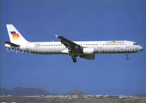 Flugzeuge Zivil Flying Colours Airbus A 321 G BXNP  Kat. Airplanes Avions