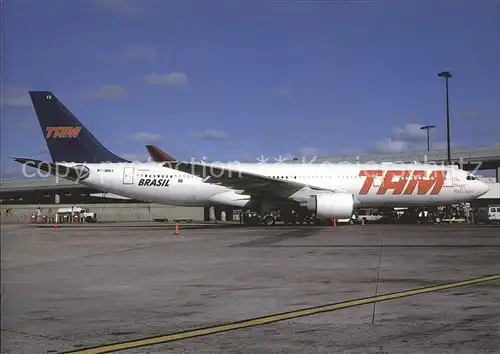 Flugzeuge Zivil TAM Brasil Airbus A 330 200 PT MVA  Kat. Airplanes Avions