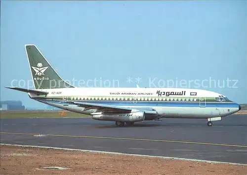 Flugzeuge Zivil Saudi Arabian Airlines Boeing 737 268 Kat. Airplanes Avions