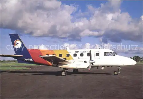 Flugzeuge Zivil Air Pacific Embraer Bandeirante DQ FDE Kat. Airplanes Avions